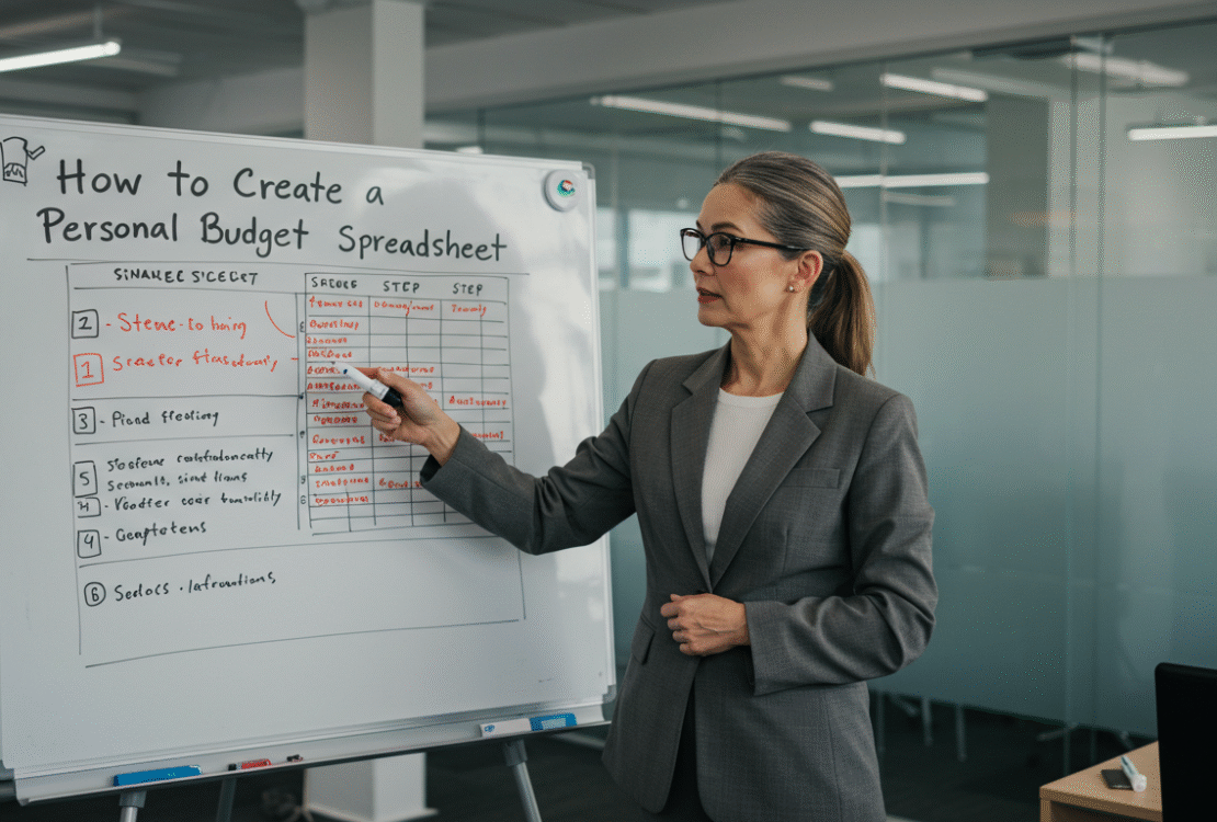 How to Create a Personal Budget Spreadsheet