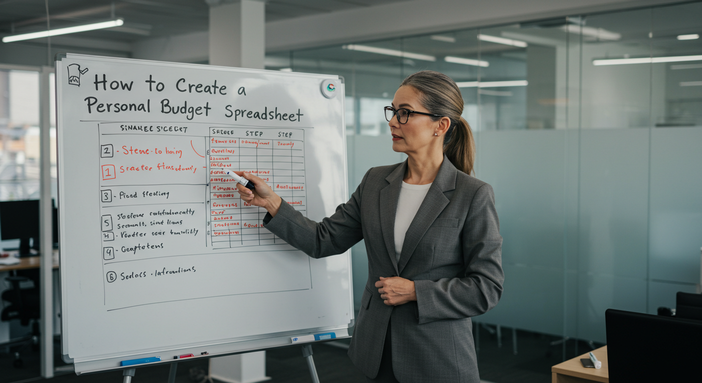 How to Create a Personal Budget Spreadsheet